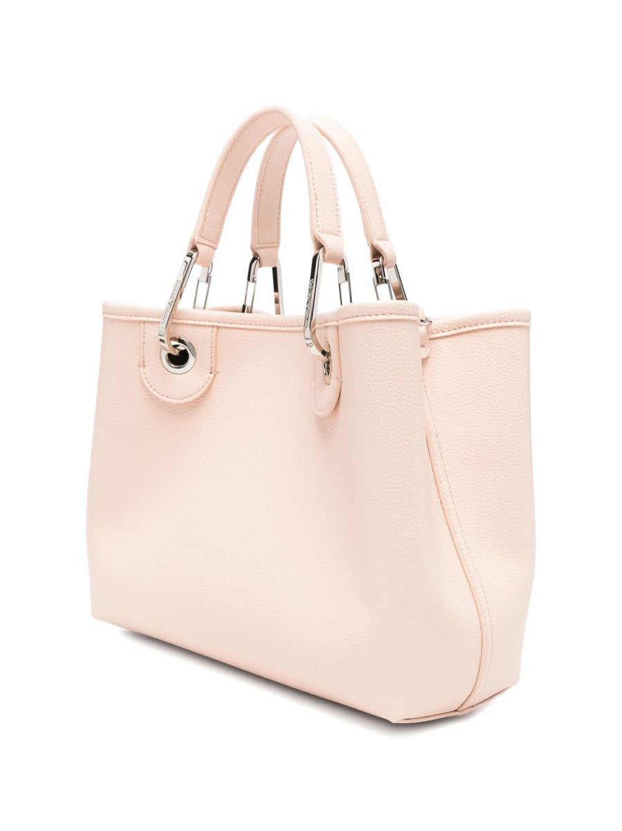 Emporio Armani MyEA Deer Print Shopper Bag Small With Detachable Strap For Women