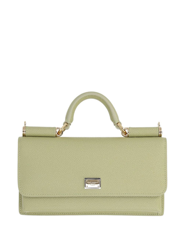 Dolce & Gabbana Dauphine Calfskin Micro Phone Bag