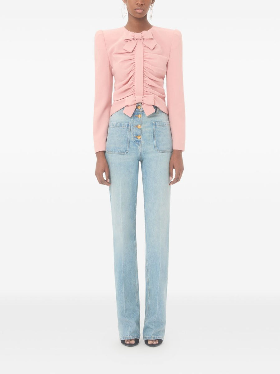 Valentino Denim Jeans For Women Light Blue Luxury Fit Timeless Refined Silhouette