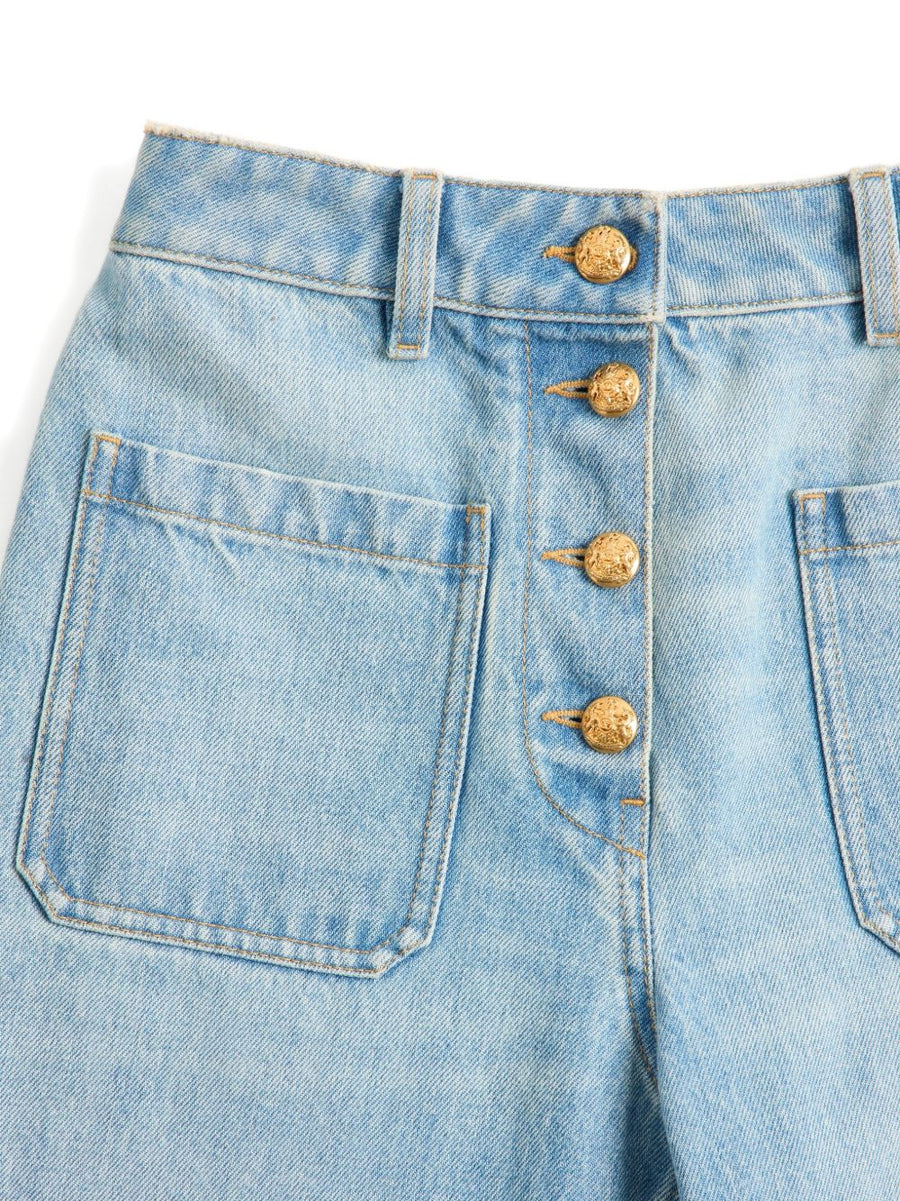 Valentino Denim Jeans For Women Light Blue Luxury Fit Timeless Refined Silhouette