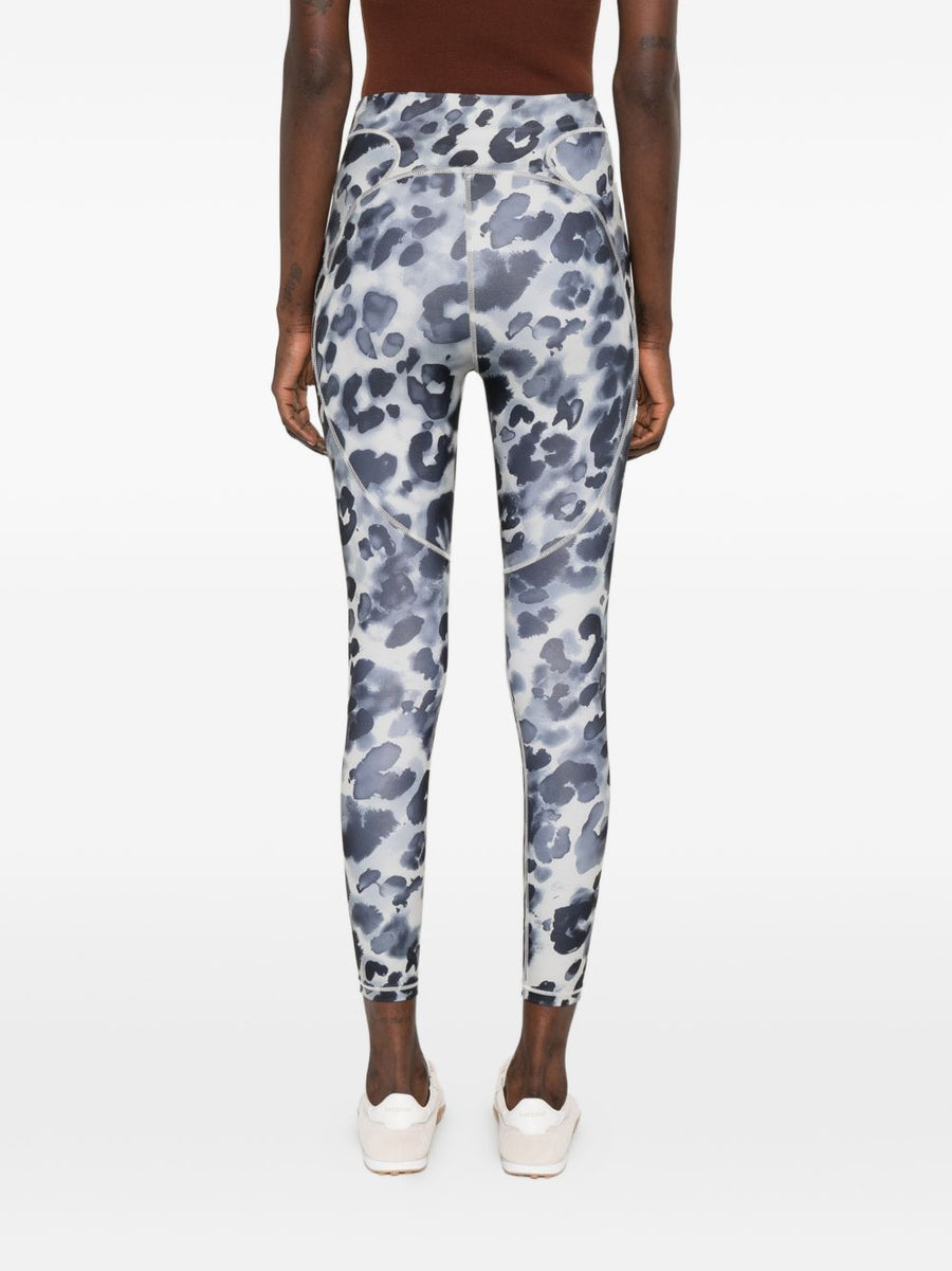 Adidas By Stella McCartney Animal Print 7/8 Leggings