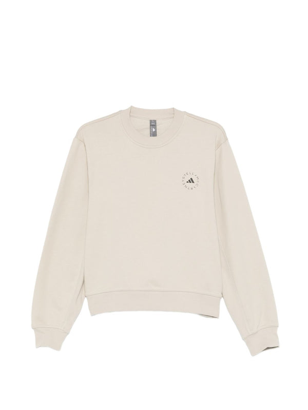 Adidas By Stella McCartney Cotton crewneck sweatshirt