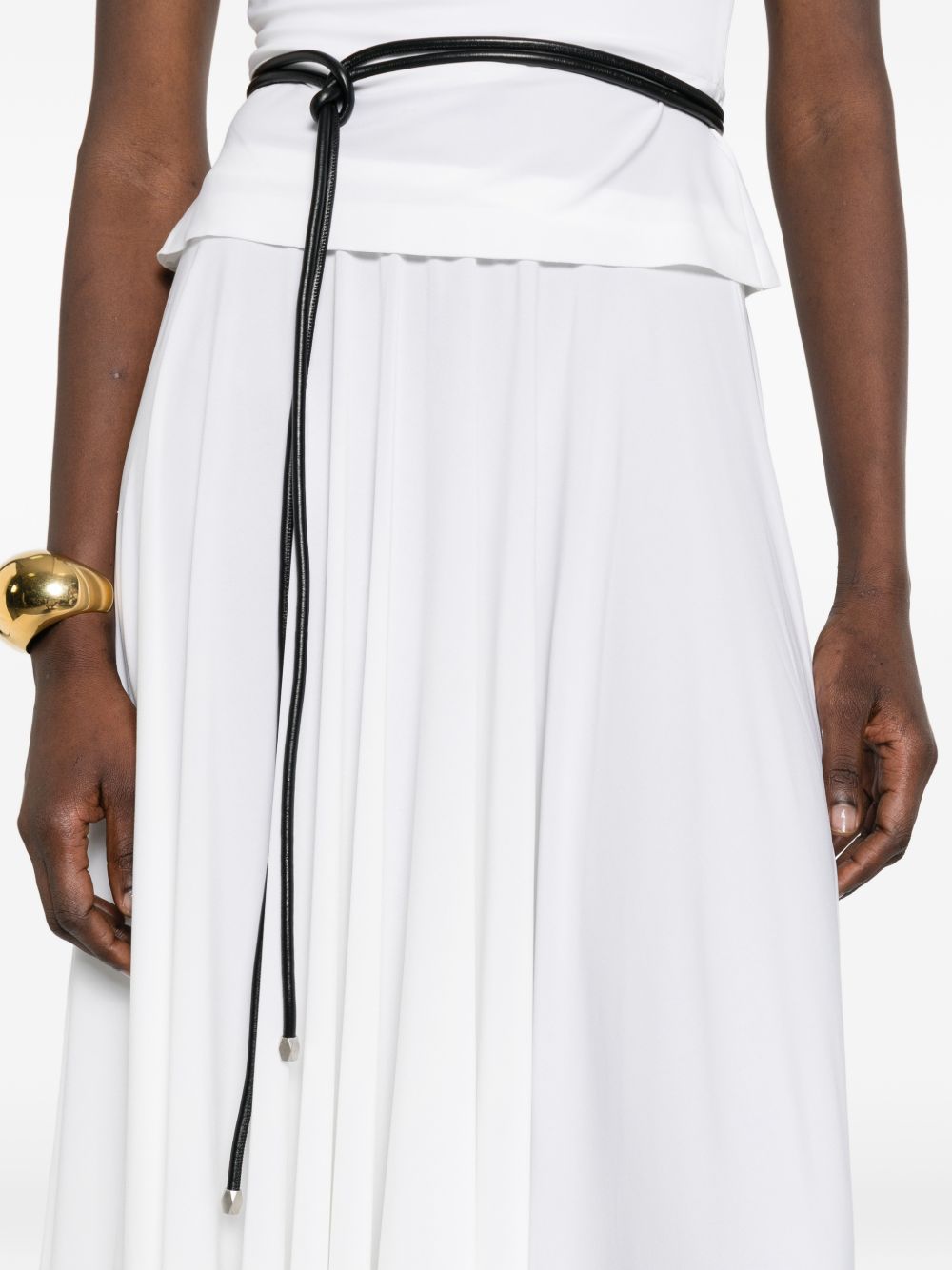 Norma Kamali Flared midi skirt