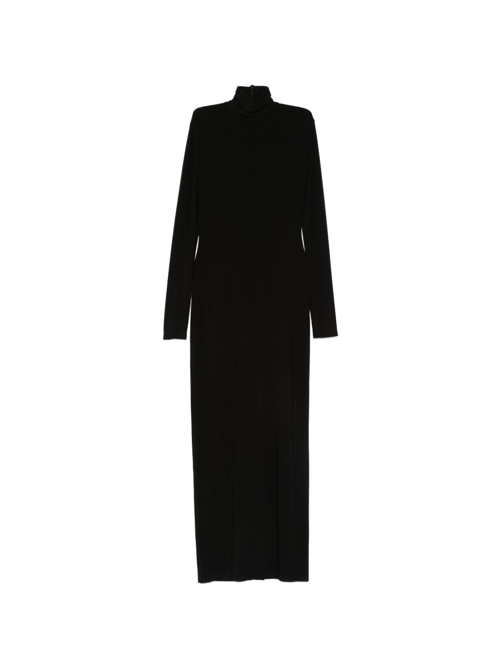 Norma Kamali Turtle-neck long dress