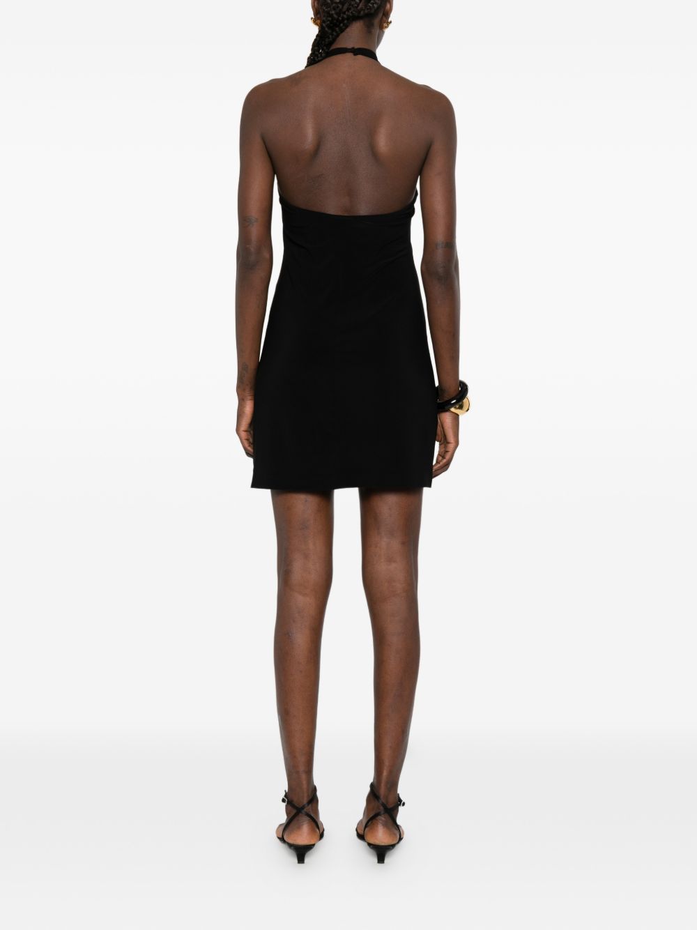 Norma Kamali Halterneck mini dress