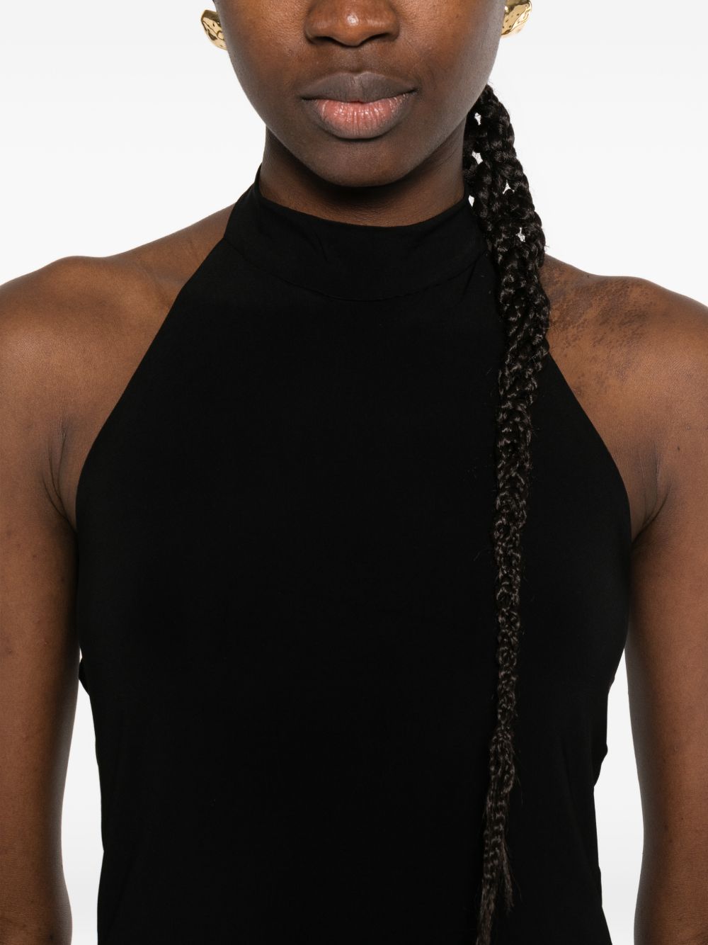 Norma Kamali Halterneck mini dress