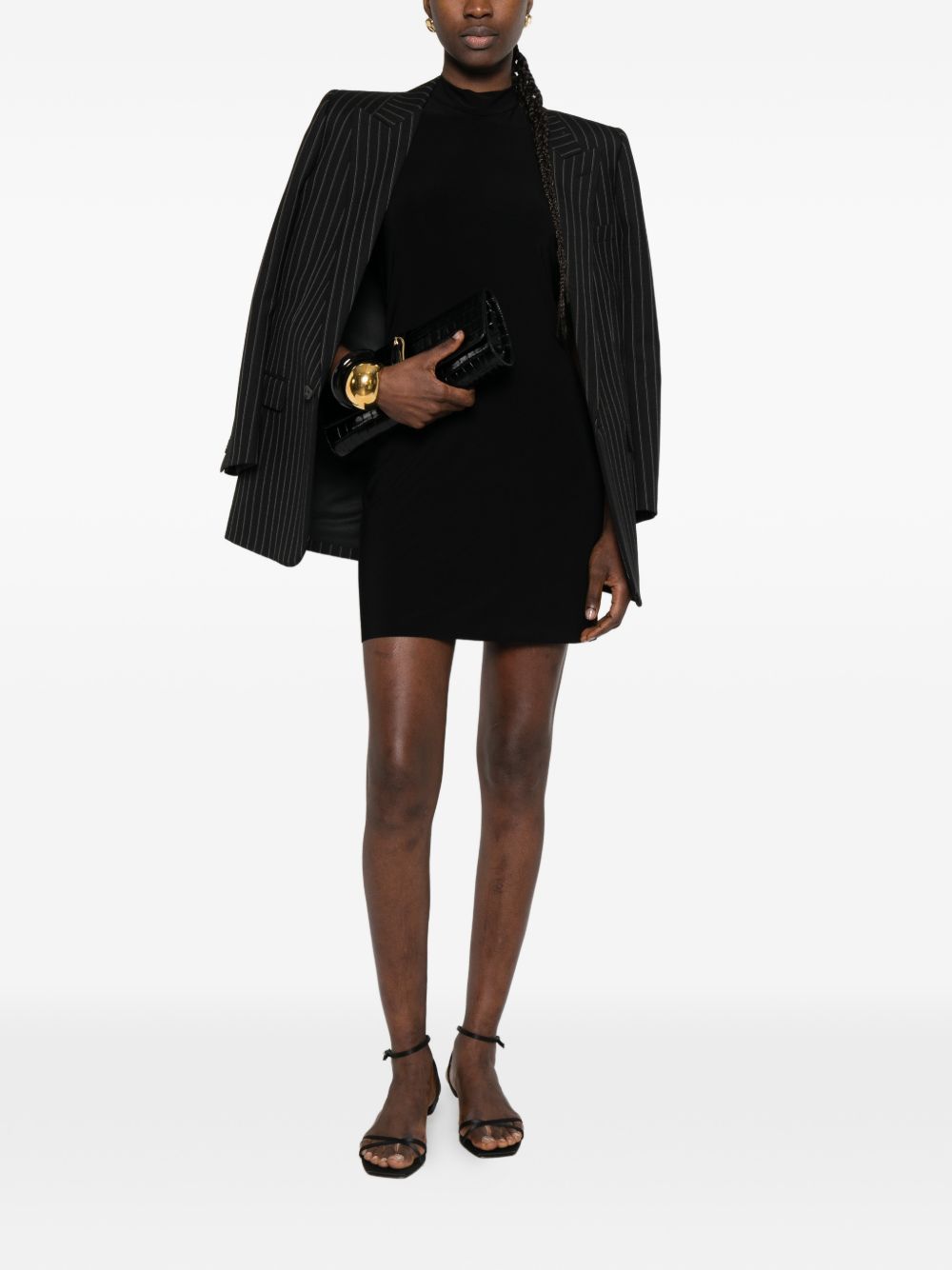Norma Kamali Halterneck mini dress