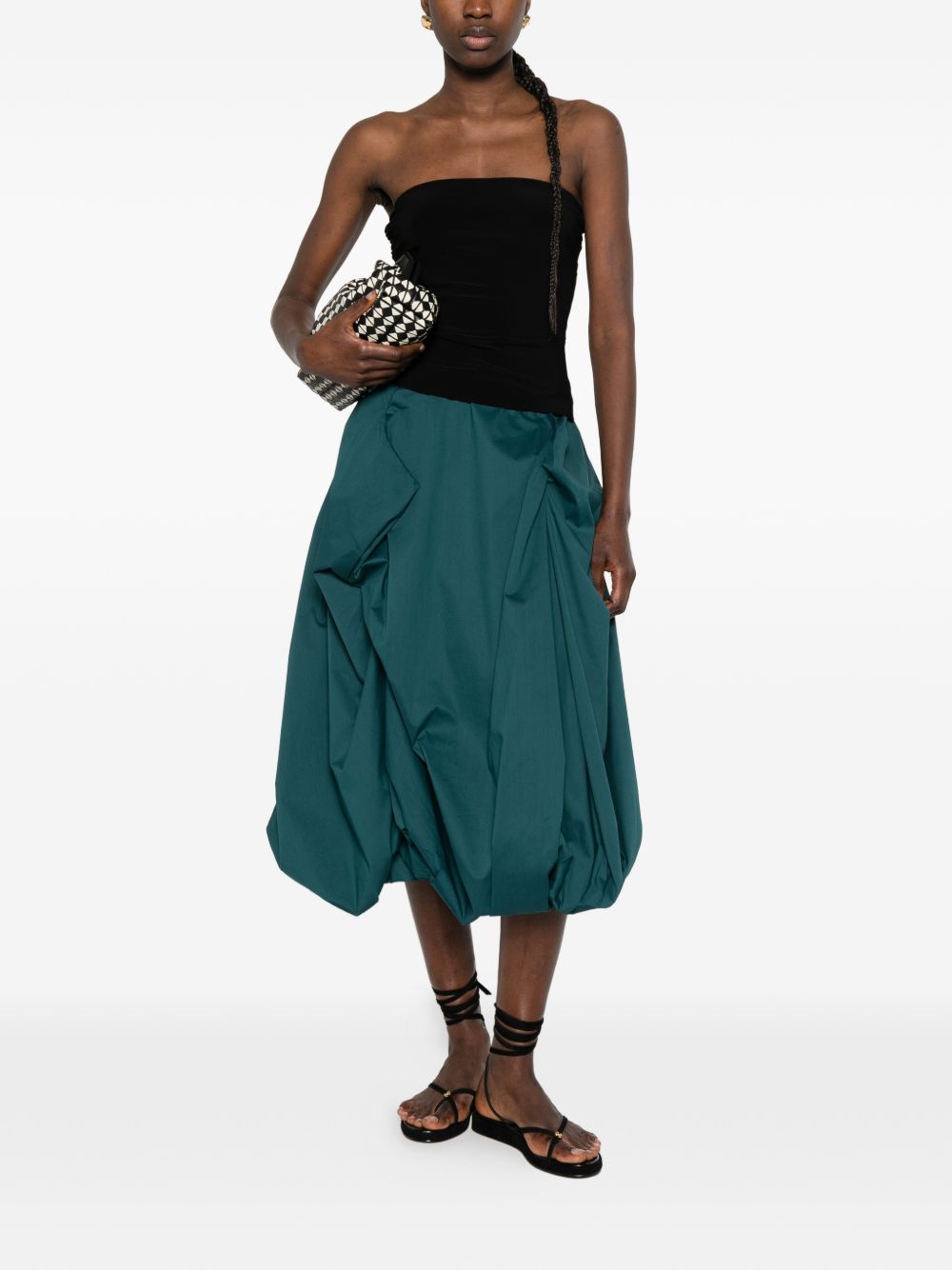Norma Kamali Strapless top