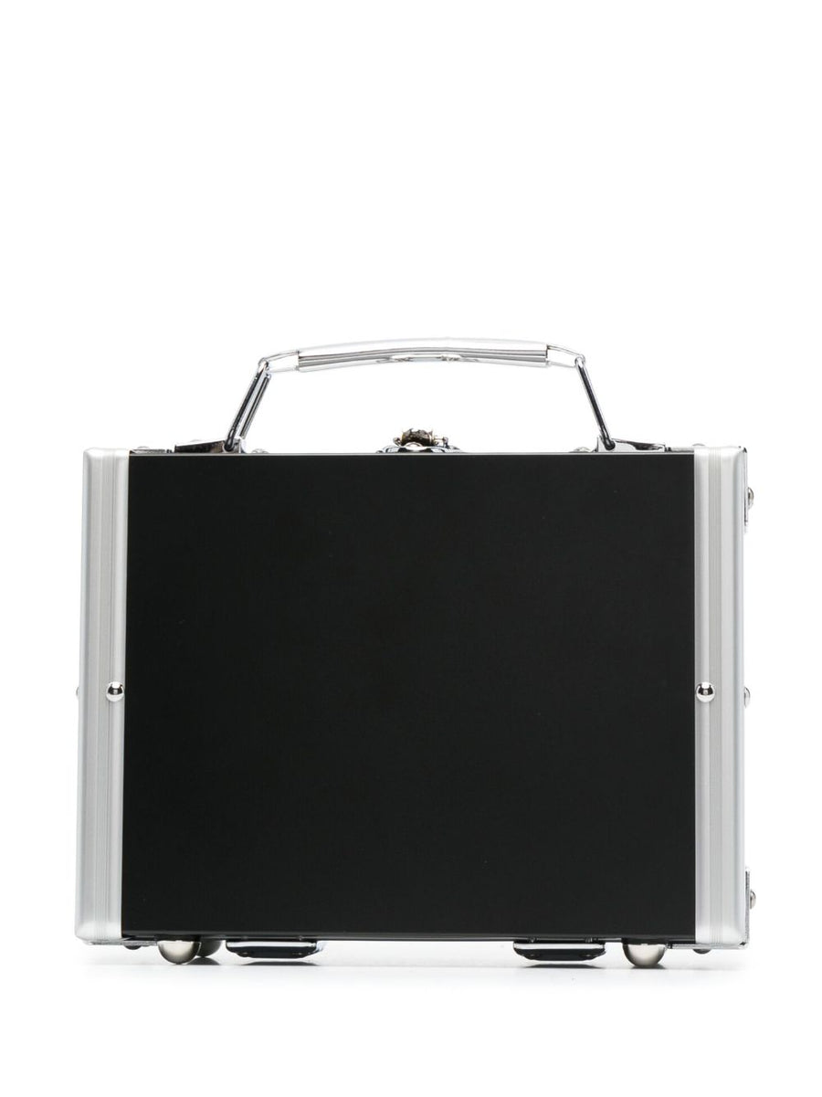 Toolbox Style Tote Bag by Comme Comme for Women Luxurious Polished Everyday Versatility