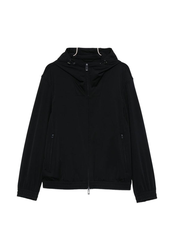 Emporio Armani Nylon hooded jacket