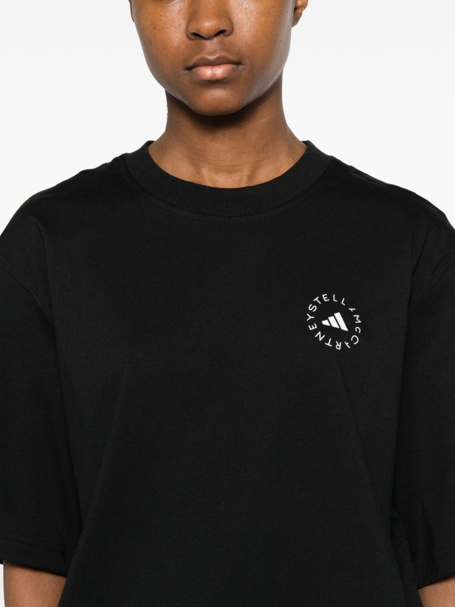 Adidas By Stella McCartney Logo Tee Women Organic Cotton