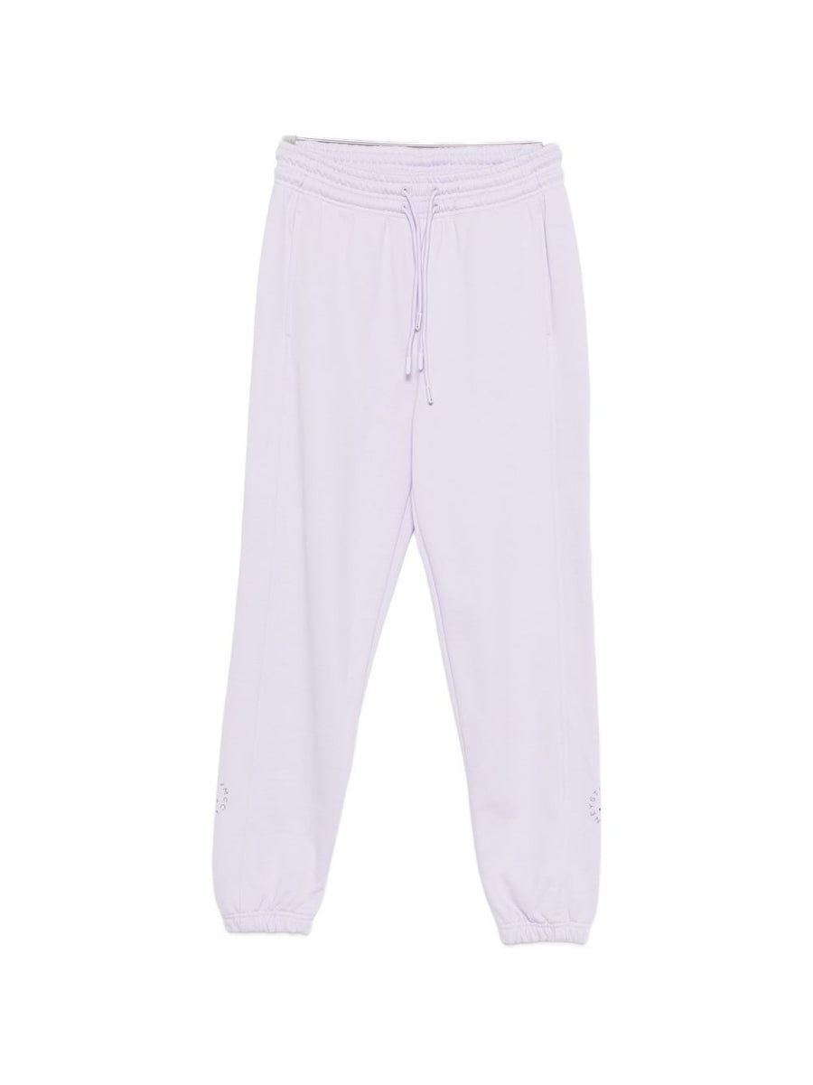 Adidas By Stella McCartney Lilac Cotton Sweatpants For Women