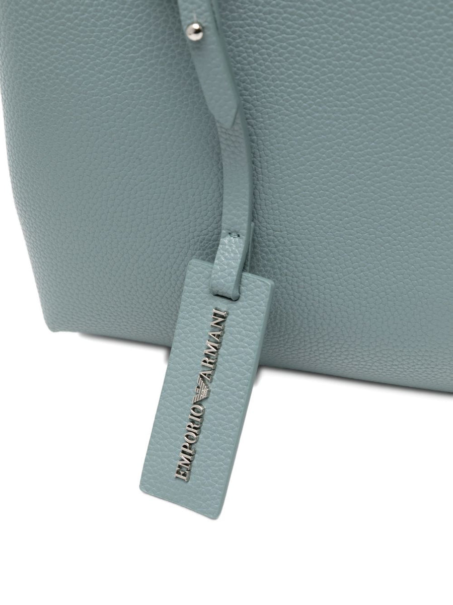 Emporio Armani Small Myea Shopper Bag With Deer Print