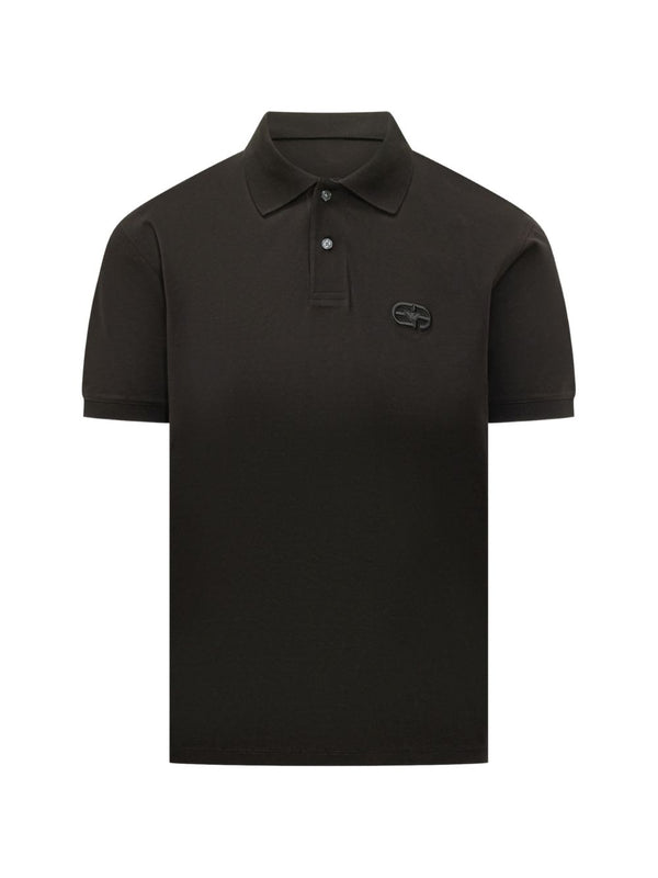 Emporio Armani Logo Polo Shirt For Men Premium 100 Percent Cotton Smart Casual Luxury Classic