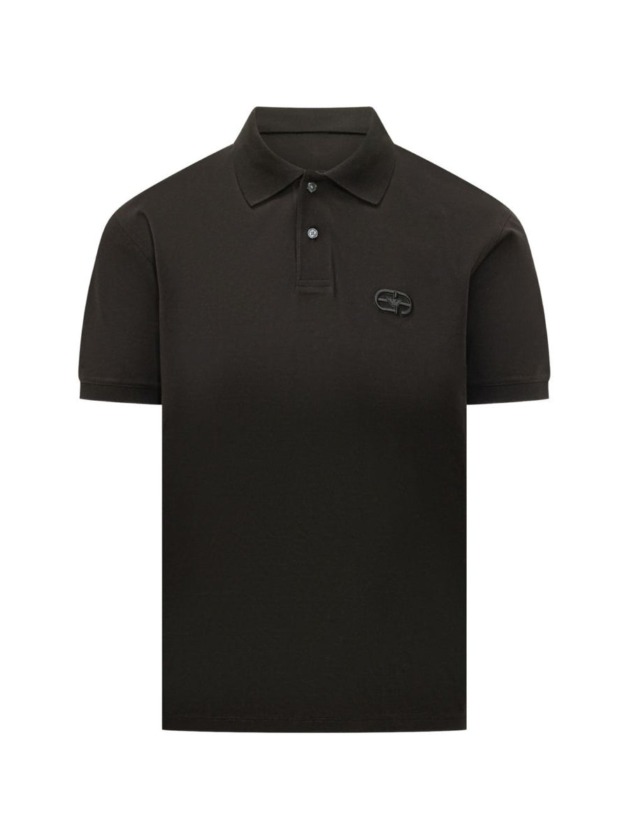 Emporio Armani Logo Polo Shirt For Men Premium 100 Percent Cotton Smart Casual Luxury Classic
