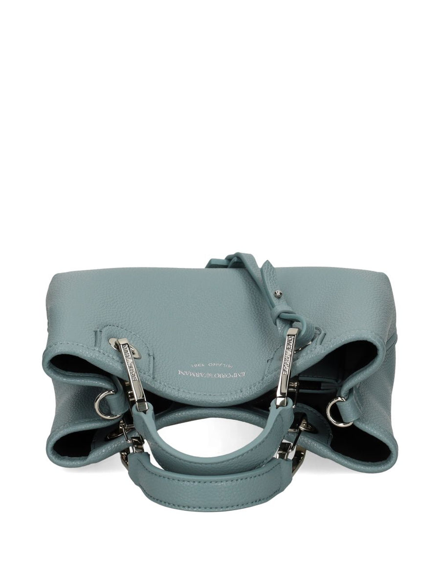 Emporio Armani Small Myea Shopper Bag With Deer Print