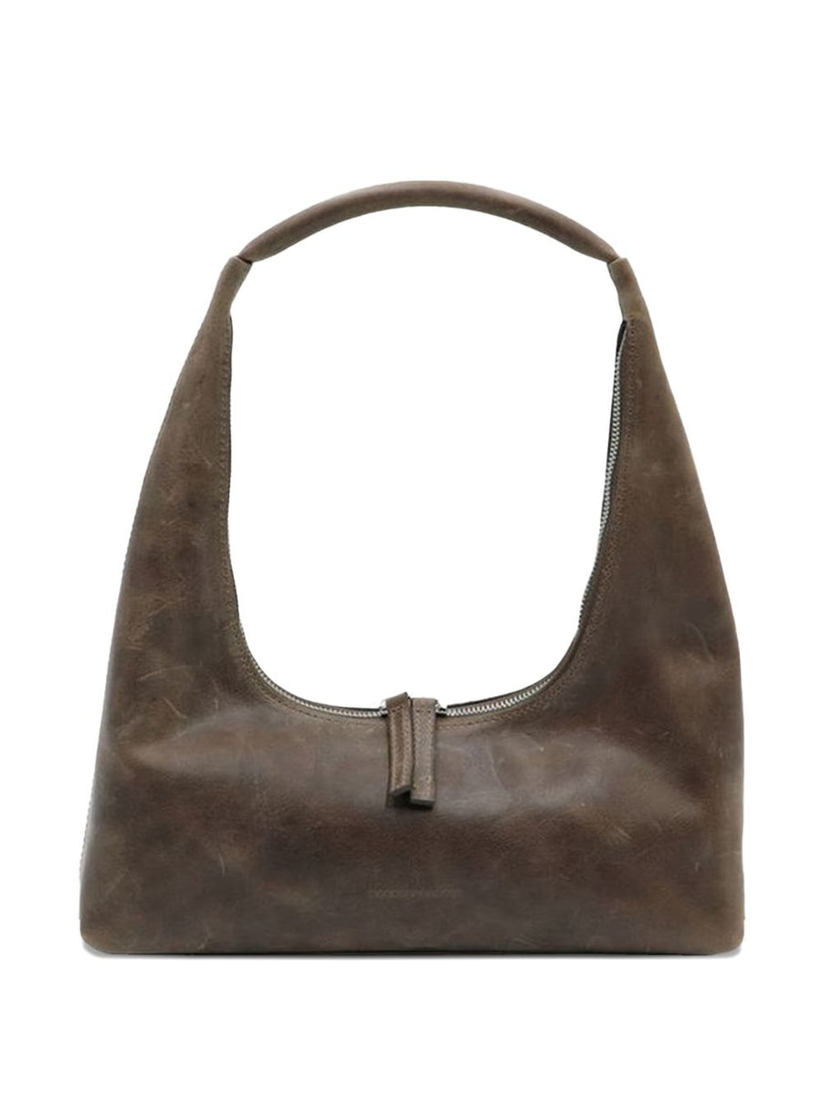 Margesherwood Hobo Bag Calf Leather One Size Zip Closure For Women On The Go Everyday Elegance