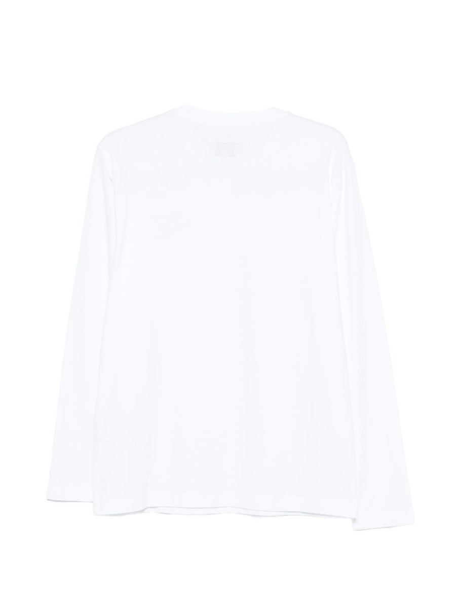 Emporio Armani Logo Cotton T Shirt For Men Premium 100% Cotton Long Sleeve Crew Neck Luxury Essential