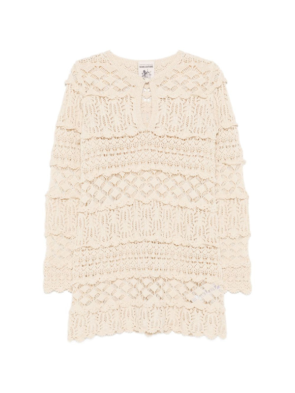 Semicouture Alvina cotton mini dress