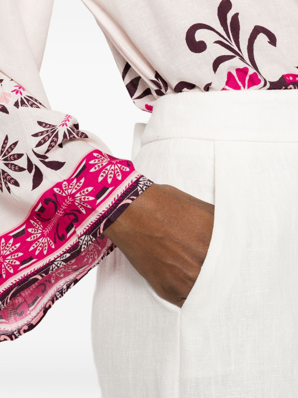 Via Masini 80 Linen trousers
