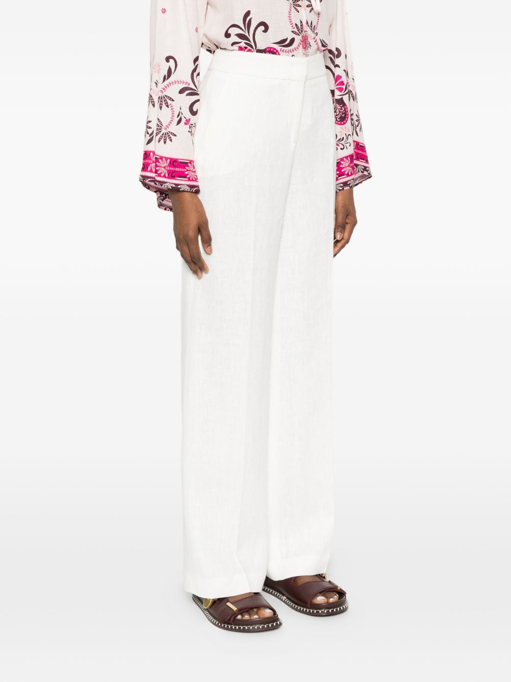 Via Masini 80 Linen trousers