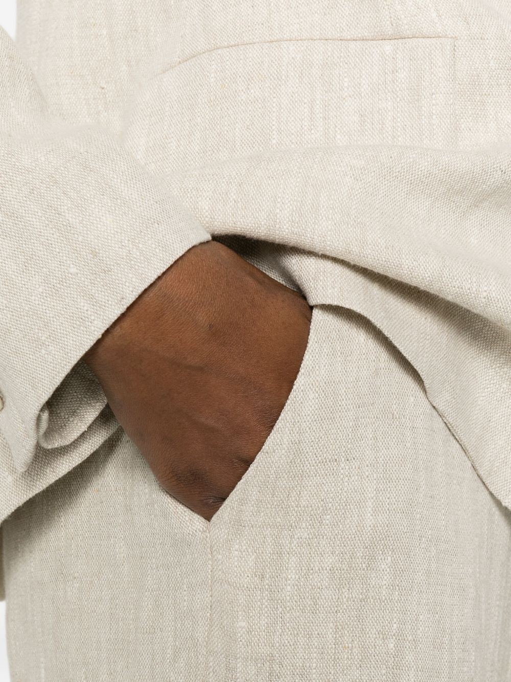 Via Masini 80 Linen trousers