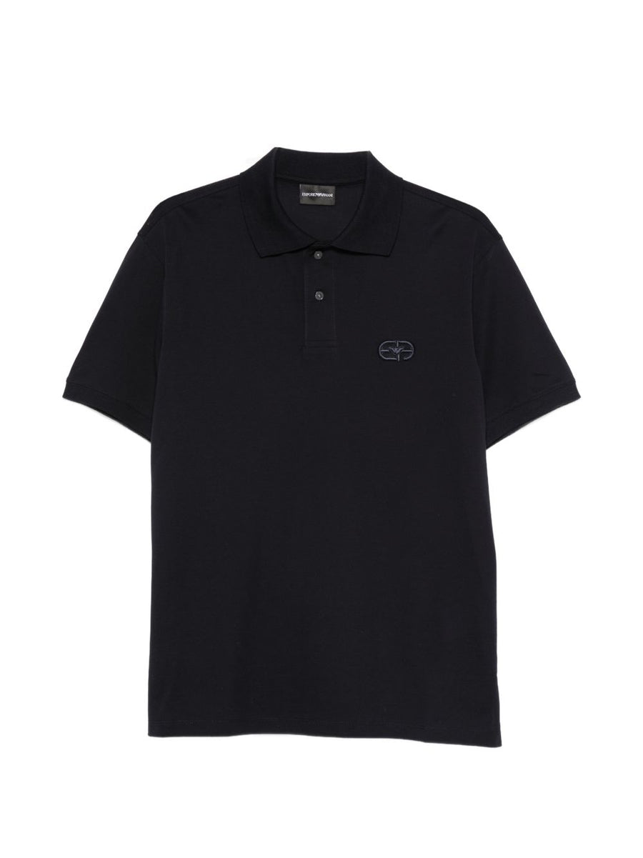 Emporio Armani Logo cotton polo shirt