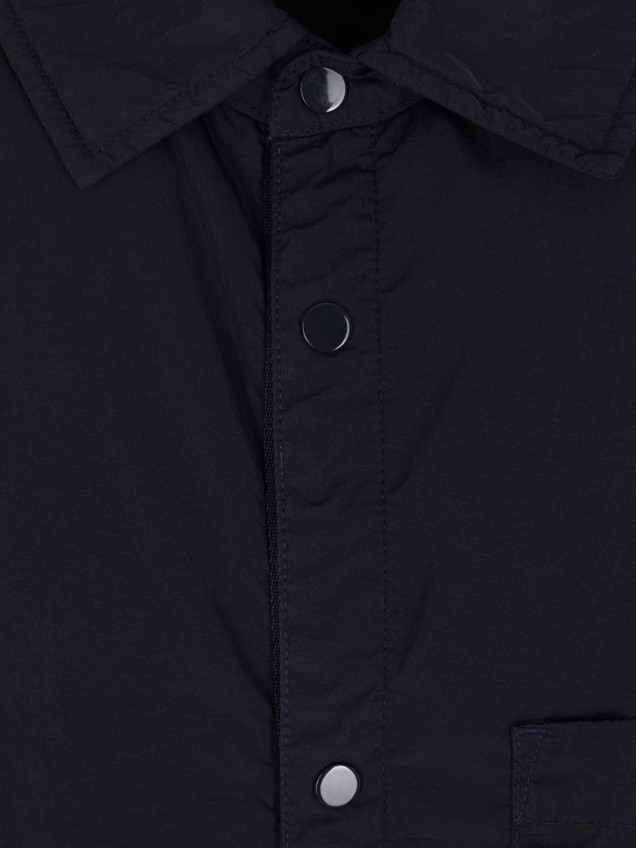 C.P. Company Chrome R Nylon Overshirt Navy Blue Jacket