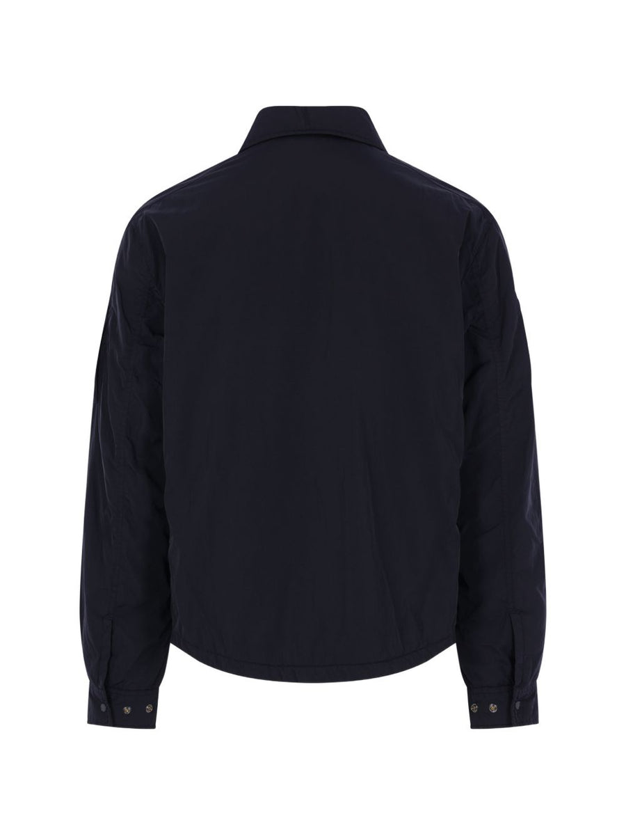 C.P. Company Chrome R Nylon Overshirt Navy Blue Jacket