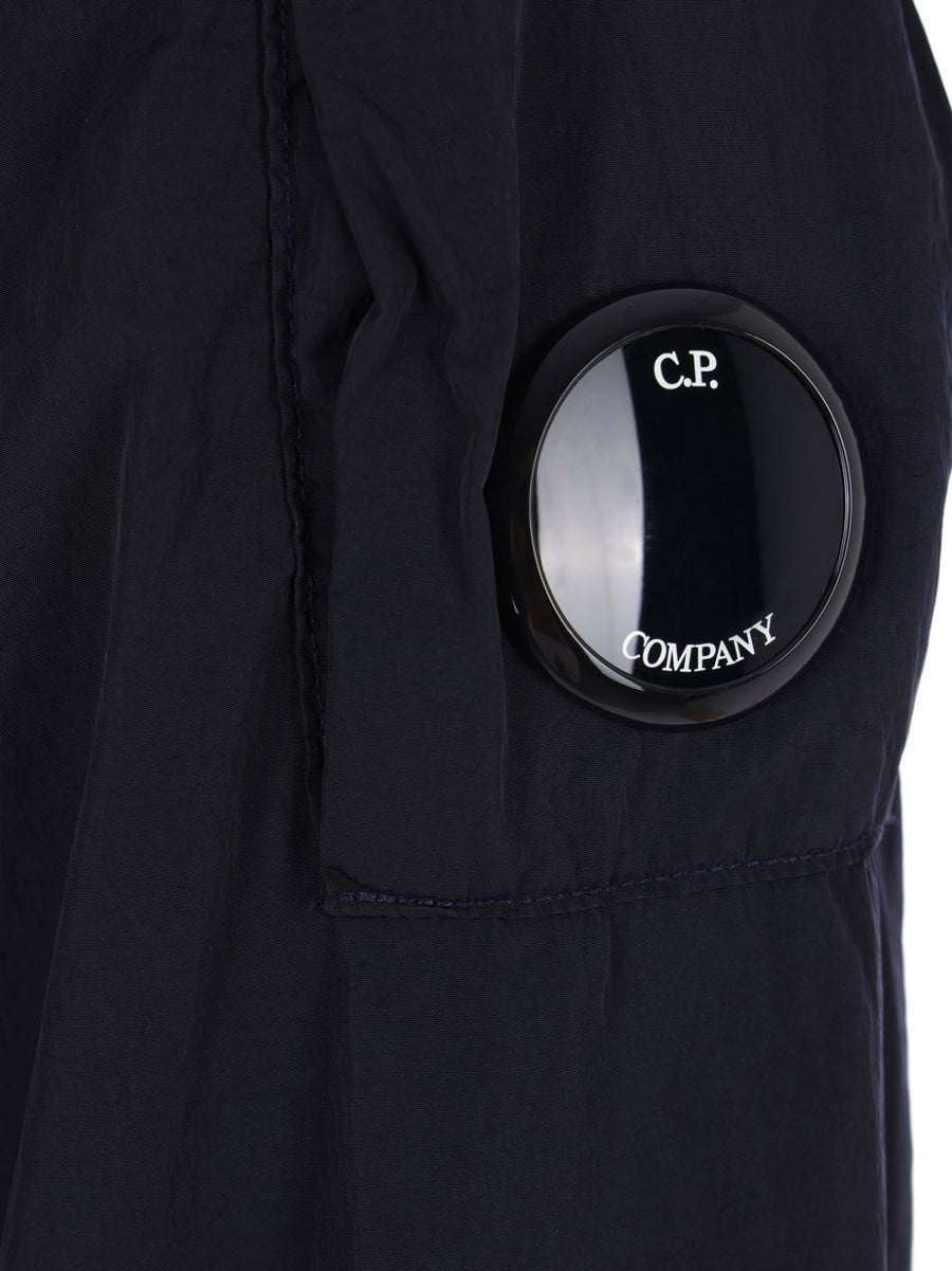C.P. Company Chrome R Nylon Overshirt Navy Blue Jacket