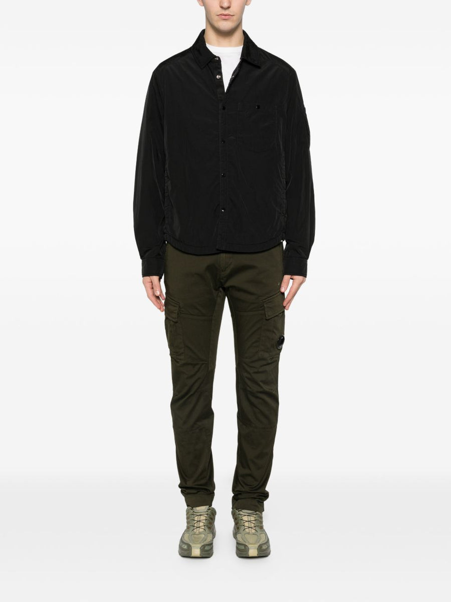 CP Company Chrome-R Nylon Overshirt For Men Lightweight Durable Outer Layer For City Life