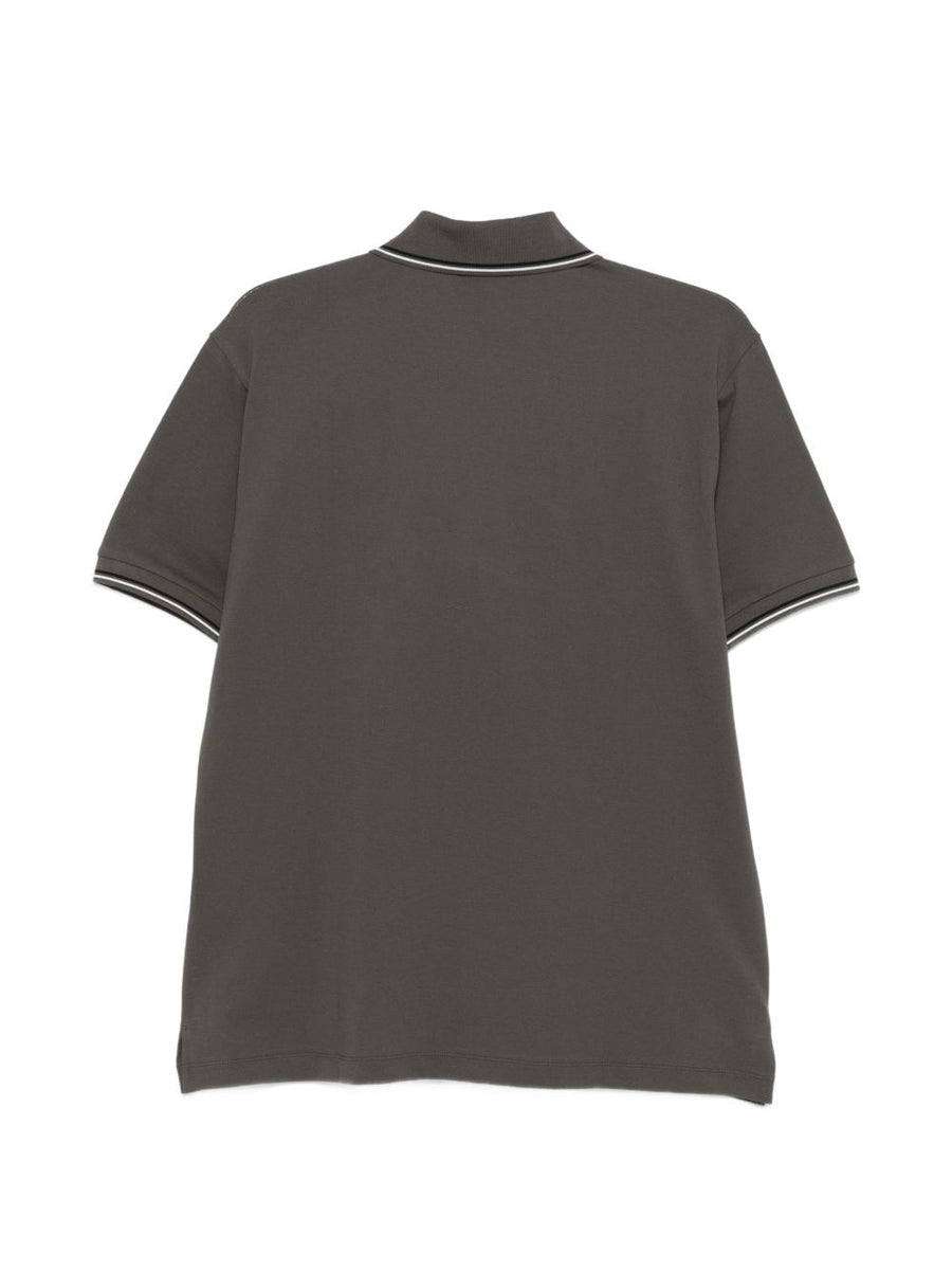 Emporio Armani Logo cotton polo shirt
