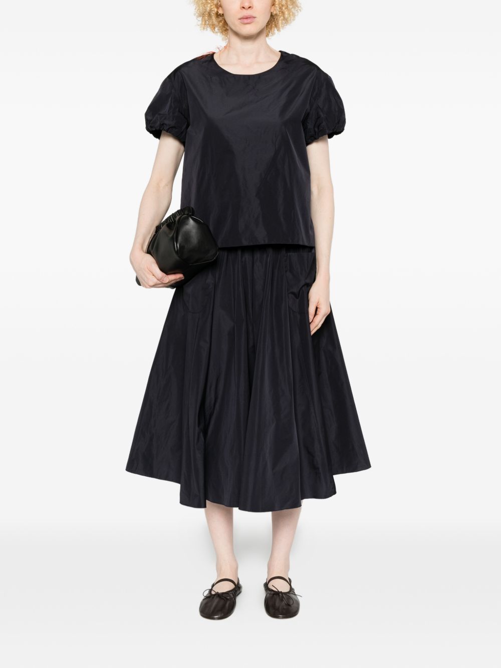 Susanne Bommer Baloon sleeve top
