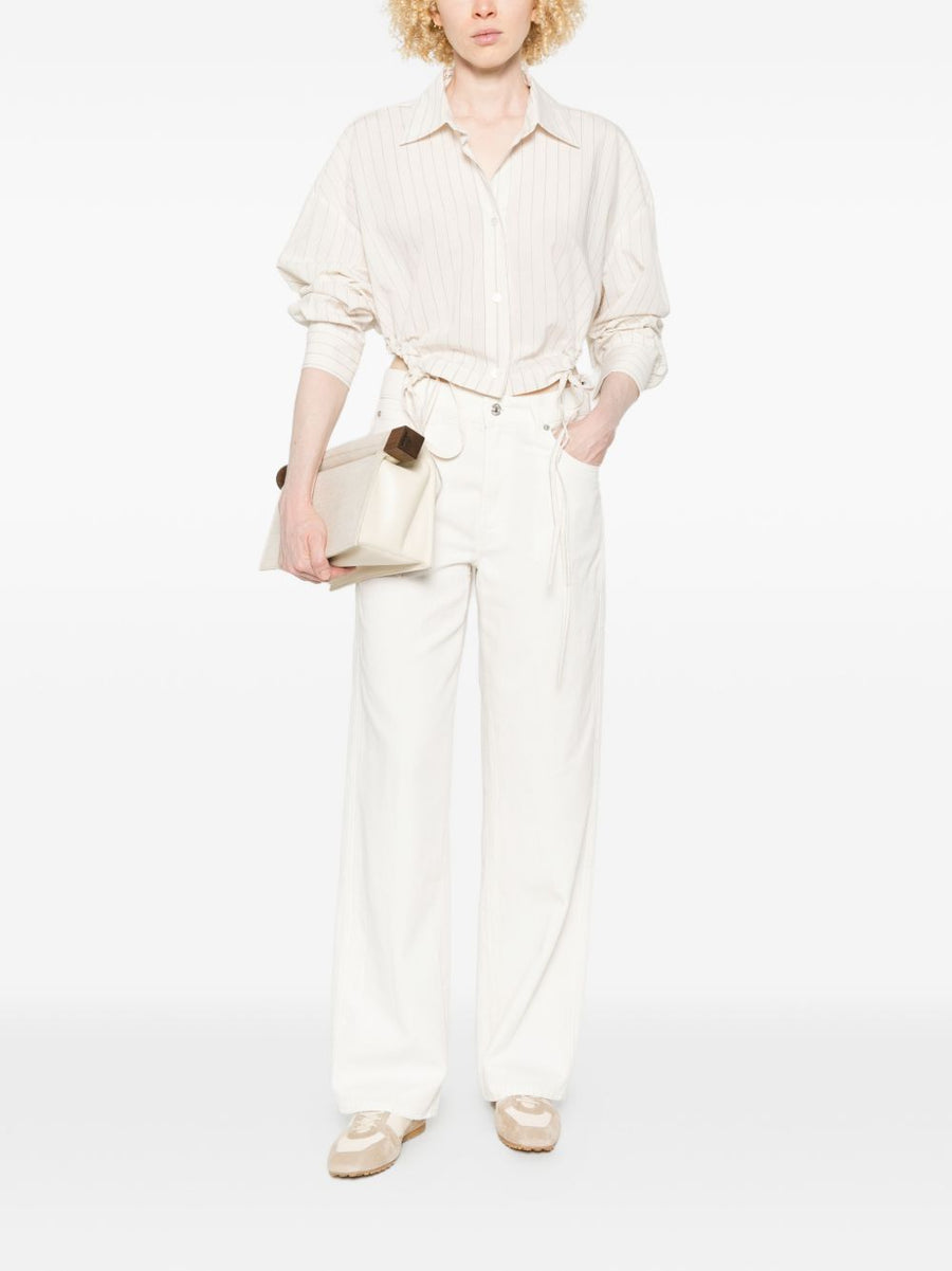Seven Linen Trousers for Women Lightweight Breathable Casual Everyday Versatile White Cotton Linen Blend
