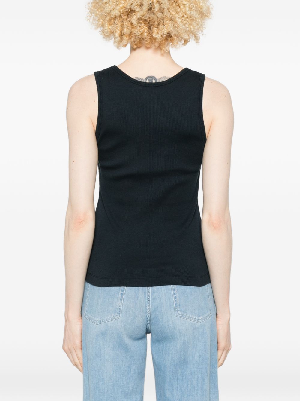 Maison Kitsuné Maison KitsunÃ© Baby Fox cotton tank top