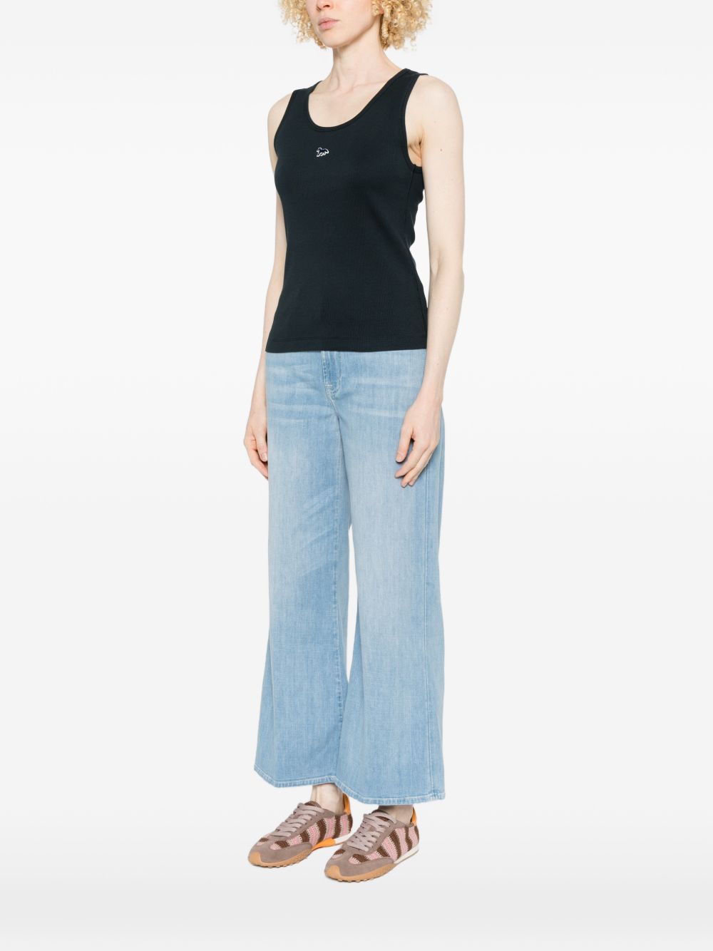 Maison Kitsuné Maison KitsunÃ© Baby Fox cotton tank top