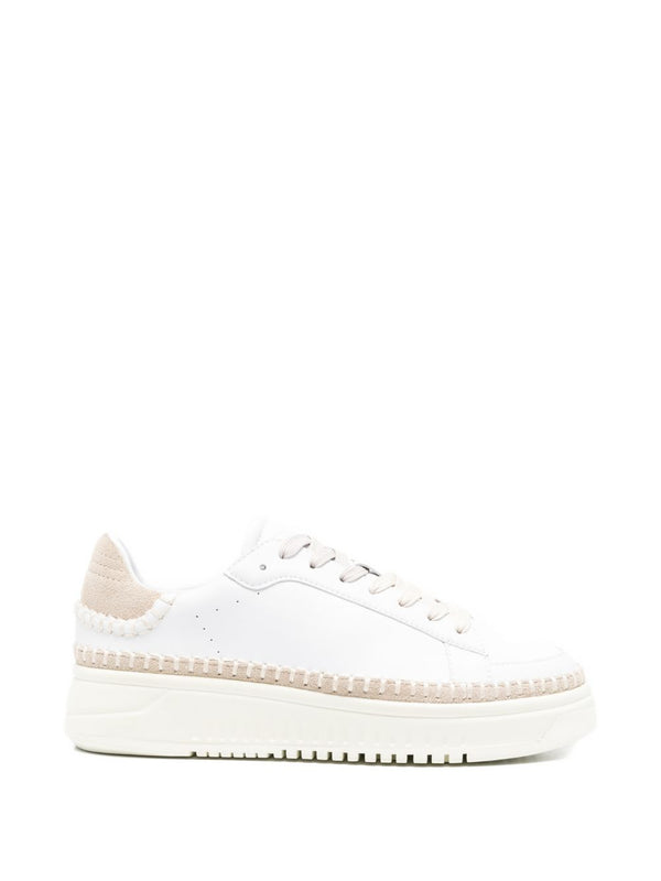 EMPORIO ARMANI EXCLUSIVE Leather sneakers