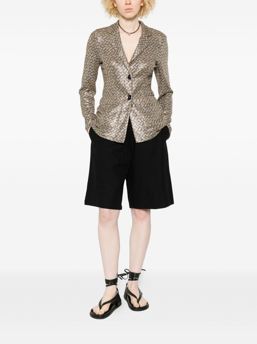 Siyu Tallis single-breasted jacket