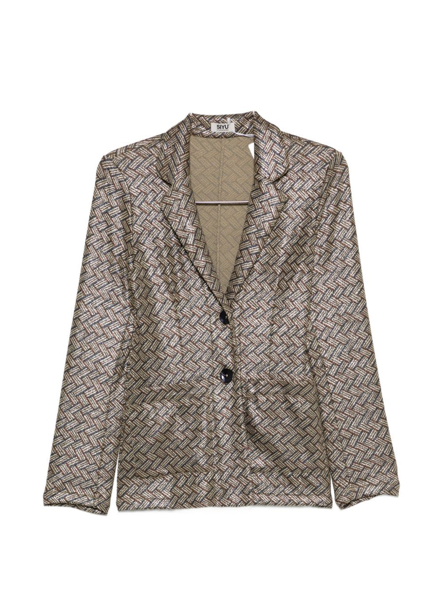 Siyu Tallis single-breasted jacket