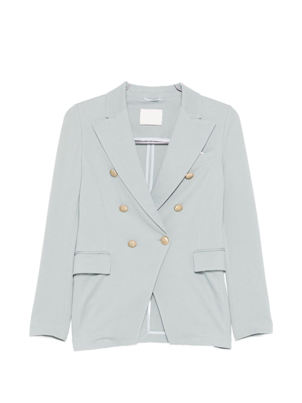 Circolo 1901 Cotton double-breasted jacket
