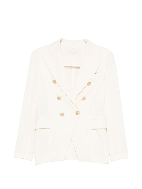 Circolo 1901 Cotton double-breasted jacket