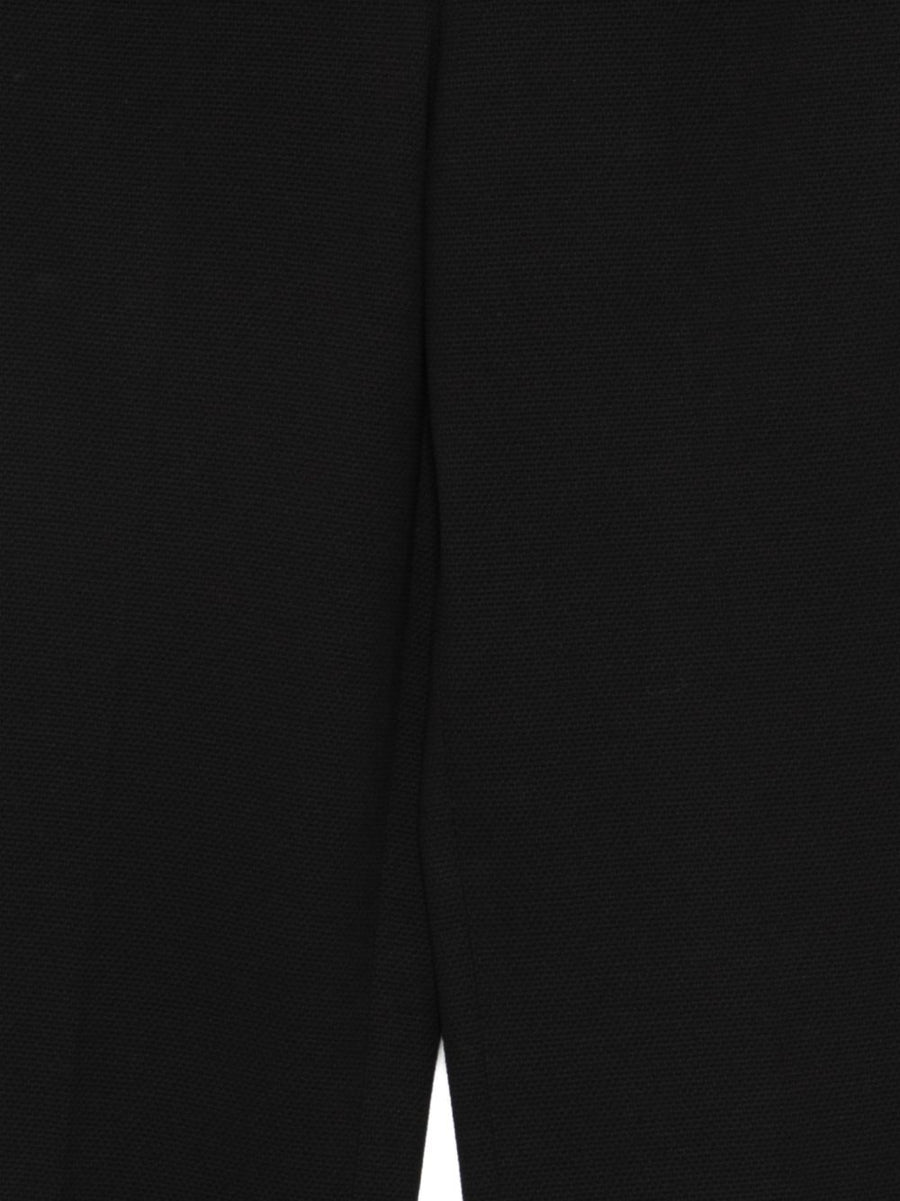 Circolo 1901 Women Cotton Trousers With Stretch Comfort Black Cotton Elastane Blend Office Ready Spring Summer 2026