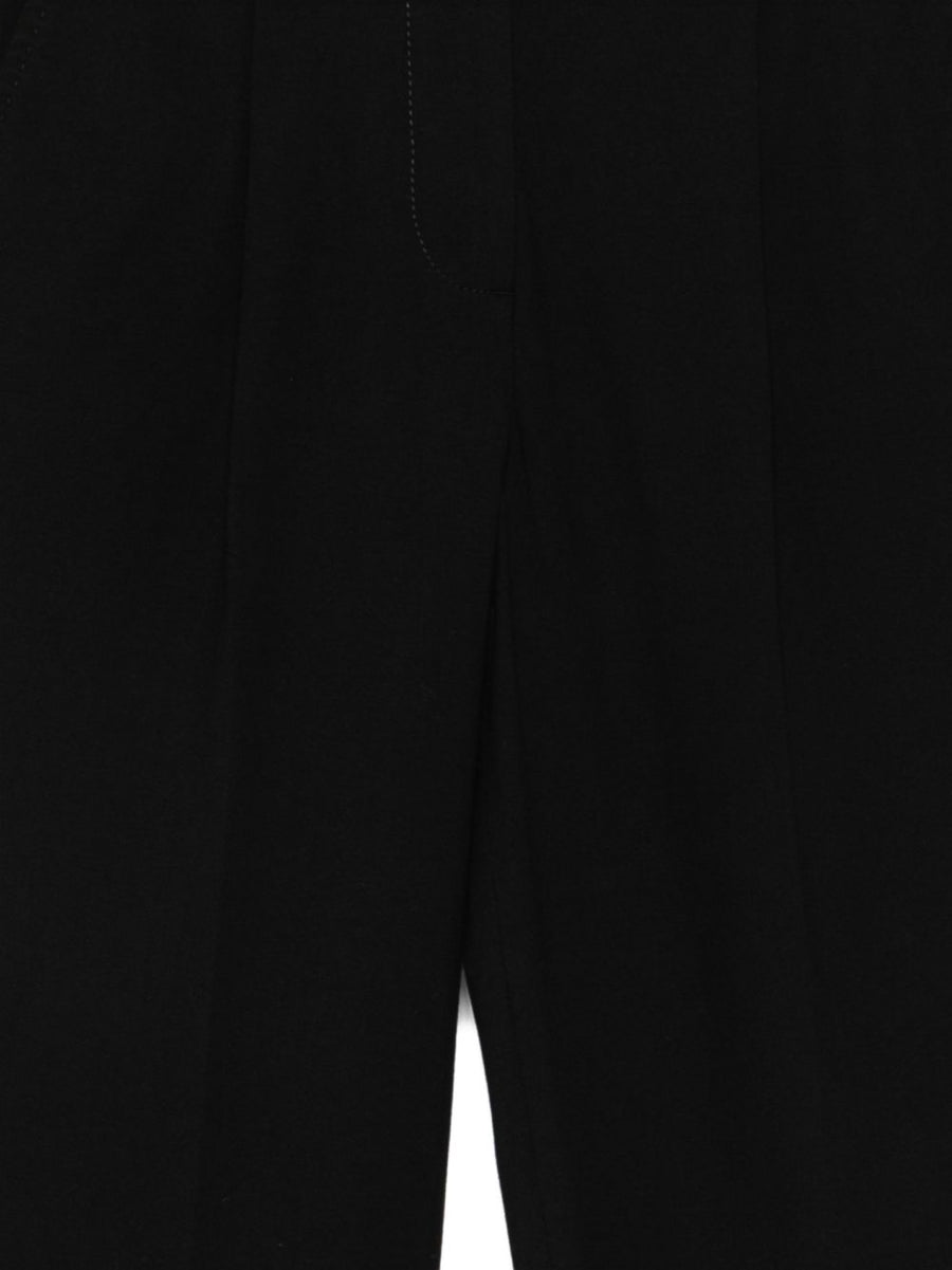 Circolo 1901 Luxury Cotton Trousers For Women With Cropped Silhouette And All Day Comfort