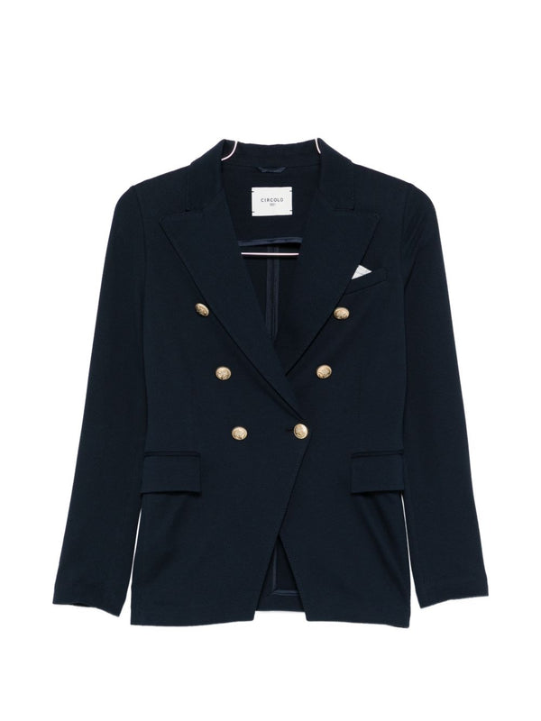 Circolo 1901 Cotton double-breasted jacket