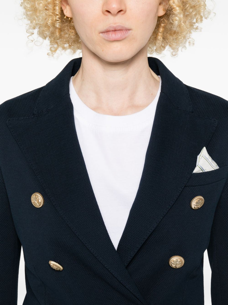 Circolo 1901 Cotton double-breasted jacket