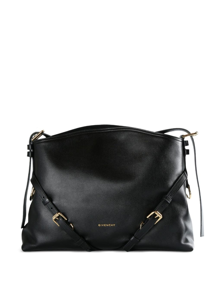 Givenchy Voyou Medium Bag Glossy Calf Leather With Top Zip For Day To Night Women