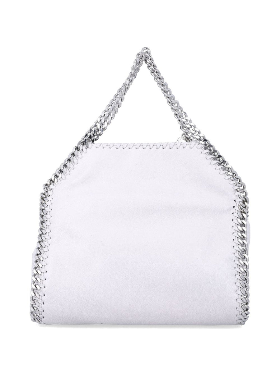 Stella McCartney Mini Falabella Tote Bag for Women Luxury Grey With Signature Chain Detailing