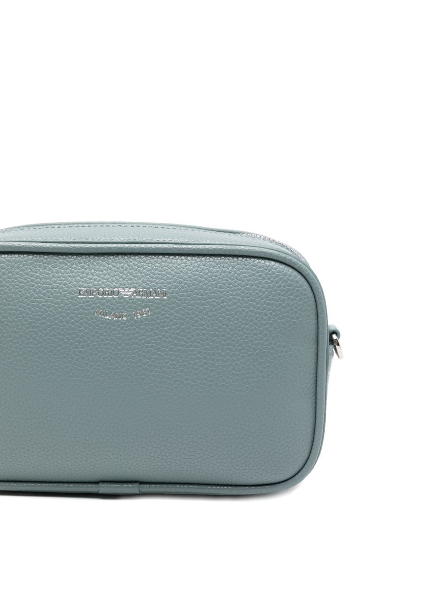 Emporio Armani Camera Bag For Women Deer Print Luxury Grey TPU With Detachable Adjustable Strap