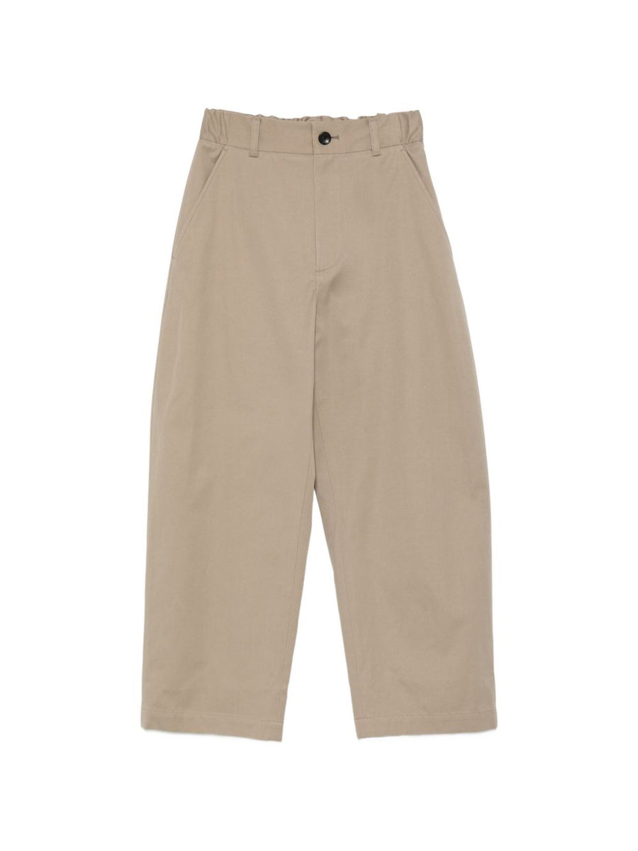 Nicholson & Nicholson Cotton Trousers for Women Breathable 100 Cotton Khaki Elastic Waist Ready Spring Summer 2026