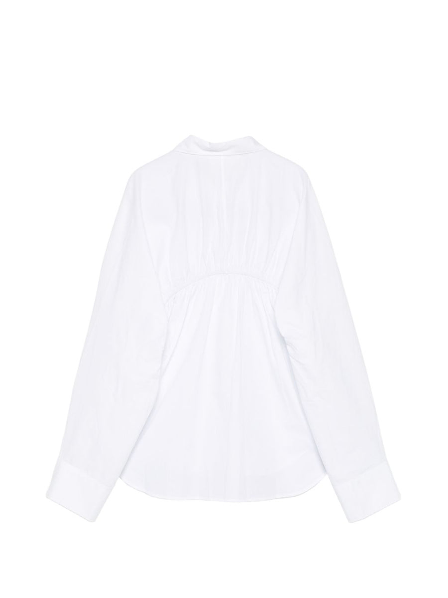 Closed Organic Cotton T Shirt For Women Long Sleeve Button Front Curved Hem Layering Essential